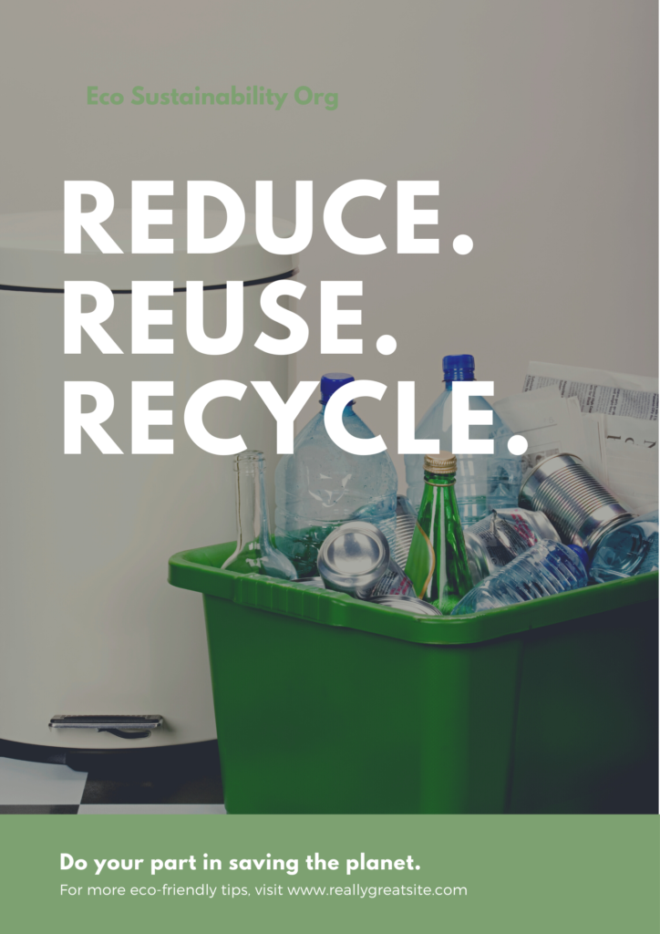 Reduce Resue Recycle